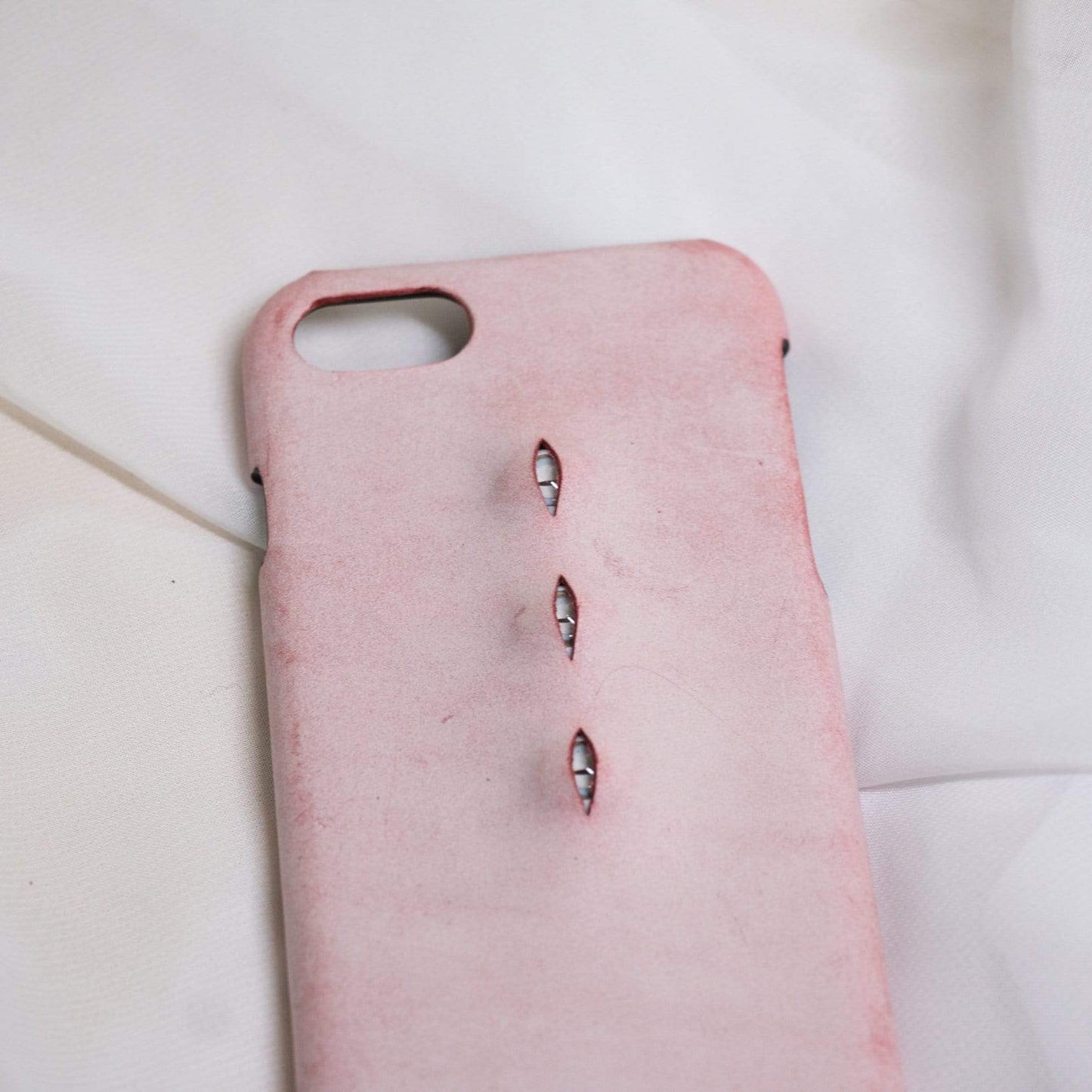 techypopcom iPhone Case The Triplet Eyes Leather Designer iPhone Case For iPhone 12 SE 11 Pro Max X XS Max XR 7 8 Plus