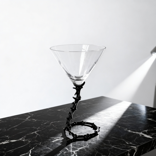 Bone Dry Spine Martini Glass secondary image
