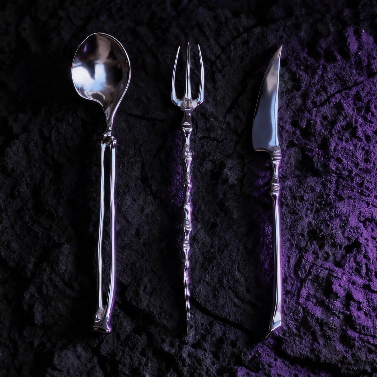 Techypop.com Bone Appétit Cutlery Set