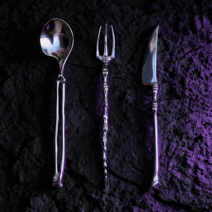 Techypop.com Bone Appétit Cutlery Set