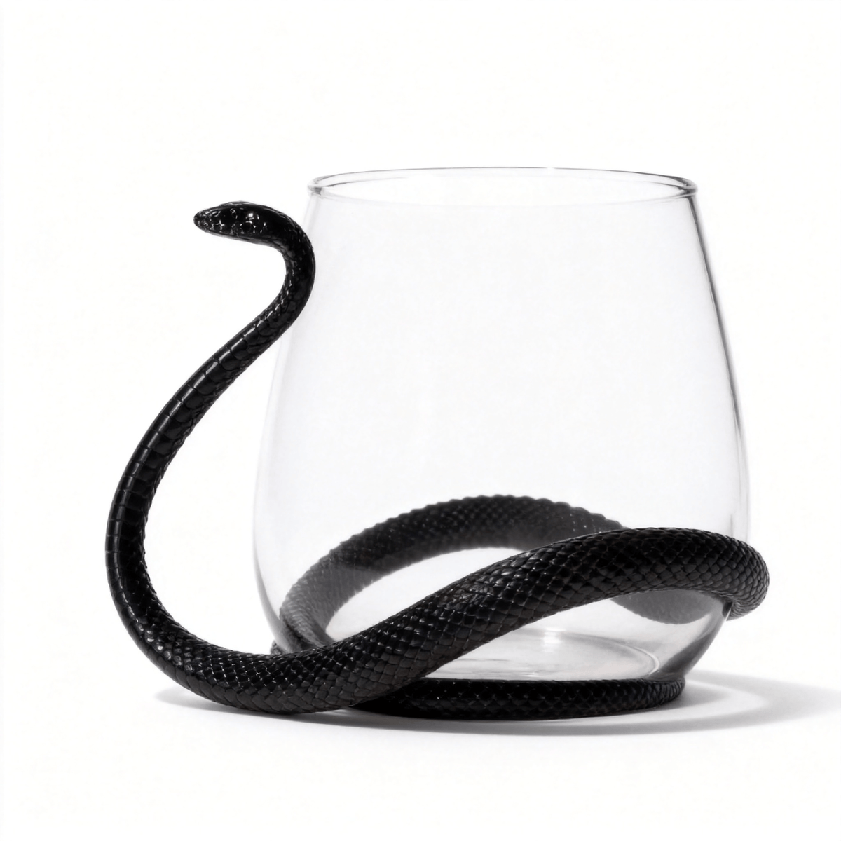 Techypop.com Forbidden Sip Snake Glass