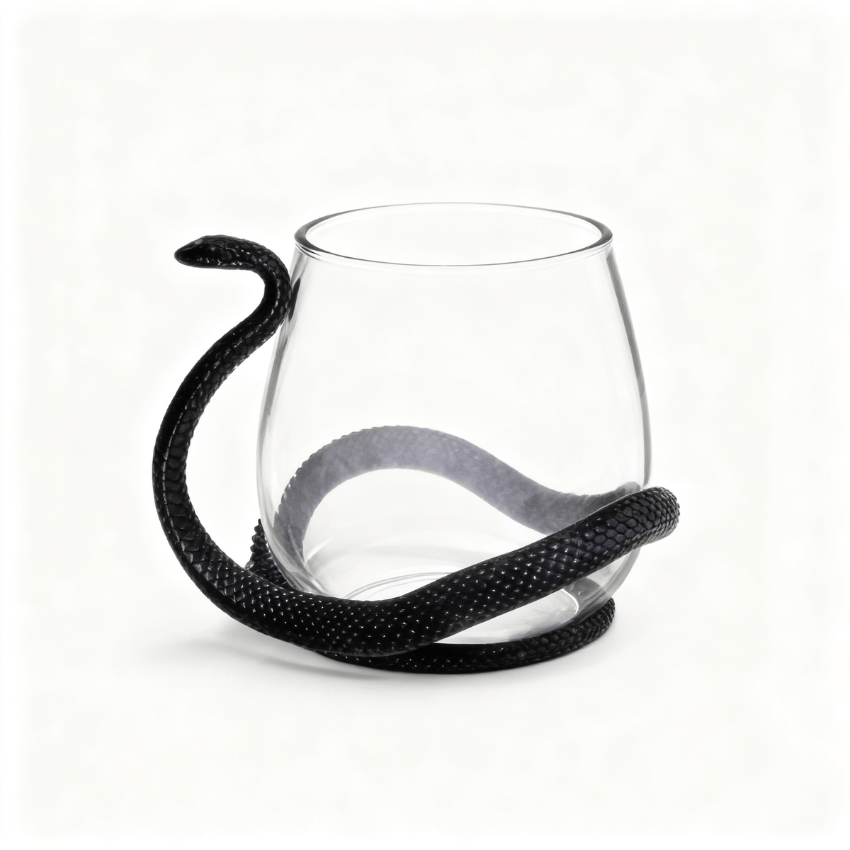 Techypop.com Forbidden Sip Snake Glass