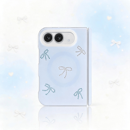 Techypop.com iPhone Case Baby Blue Tied Up iPhone Duo Case