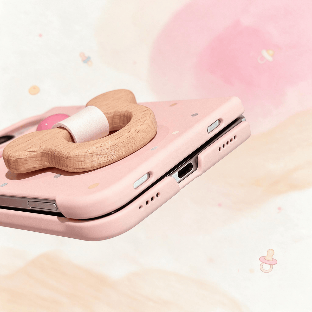 Techypop.com iPhone Case Baby Teeth iPhone Duo Case