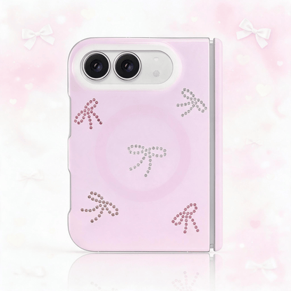 Techypop.com iPhone Case Ballet Pink Tied Up iPhone Duo Case