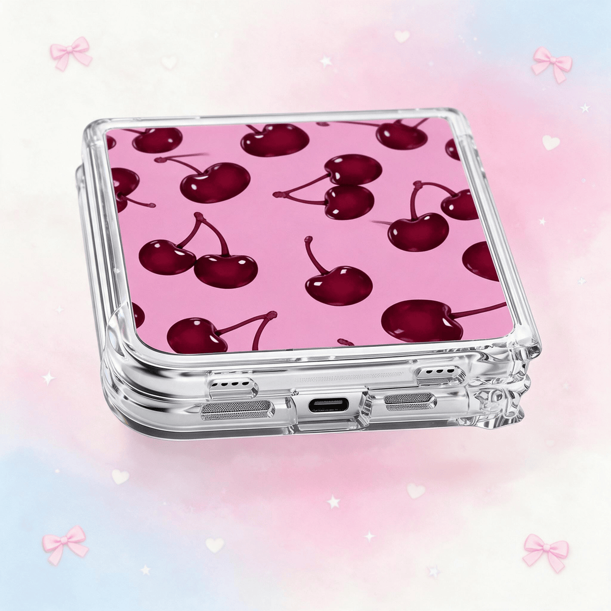 Techypop.com iPhone Case Black Cherry iPhone Duo Case