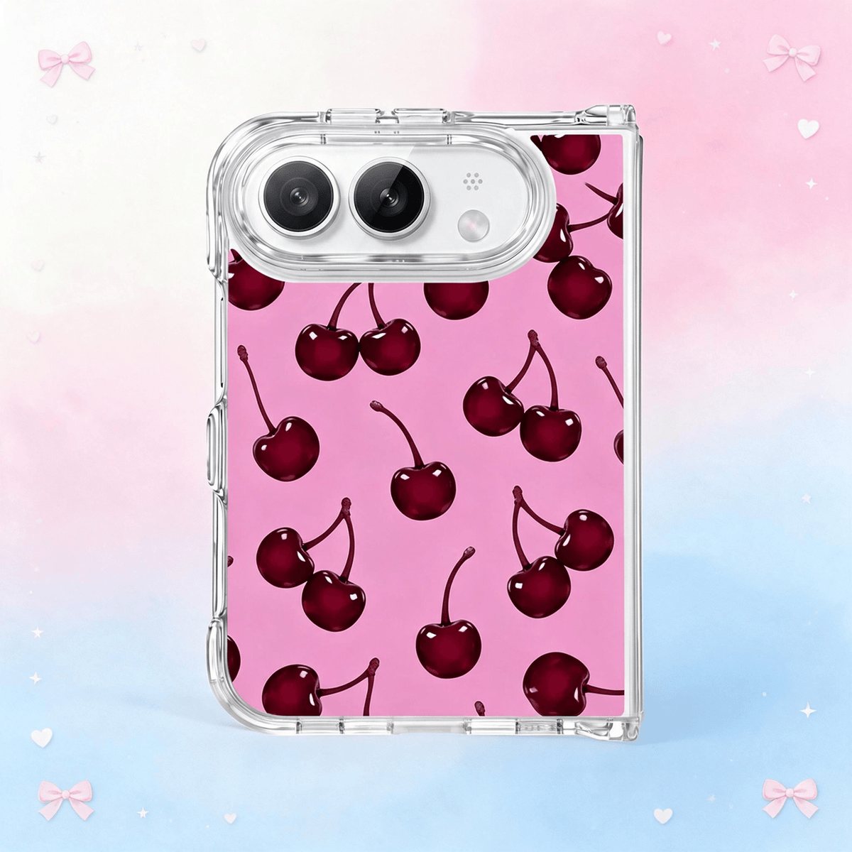 Techypop.com iPhone Case Black Cherry iPhone Duo Case