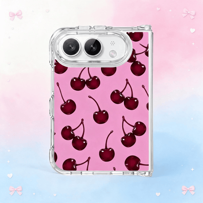 Techypop.com iPhone Case Black Cherry iPhone Duo Case