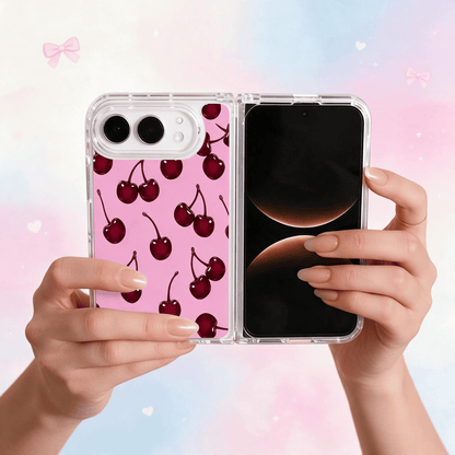 Techypop.com iPhone Case Black Cherry iPhone Duo Case