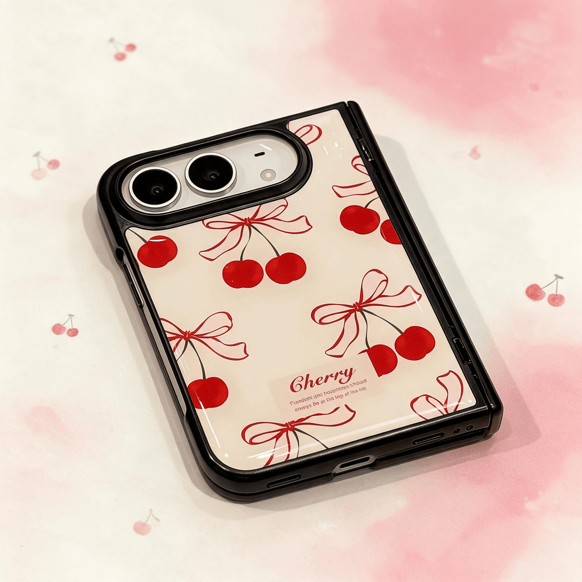 Techypop.com iPhone Case Cherry on Top iPhone Duo Case