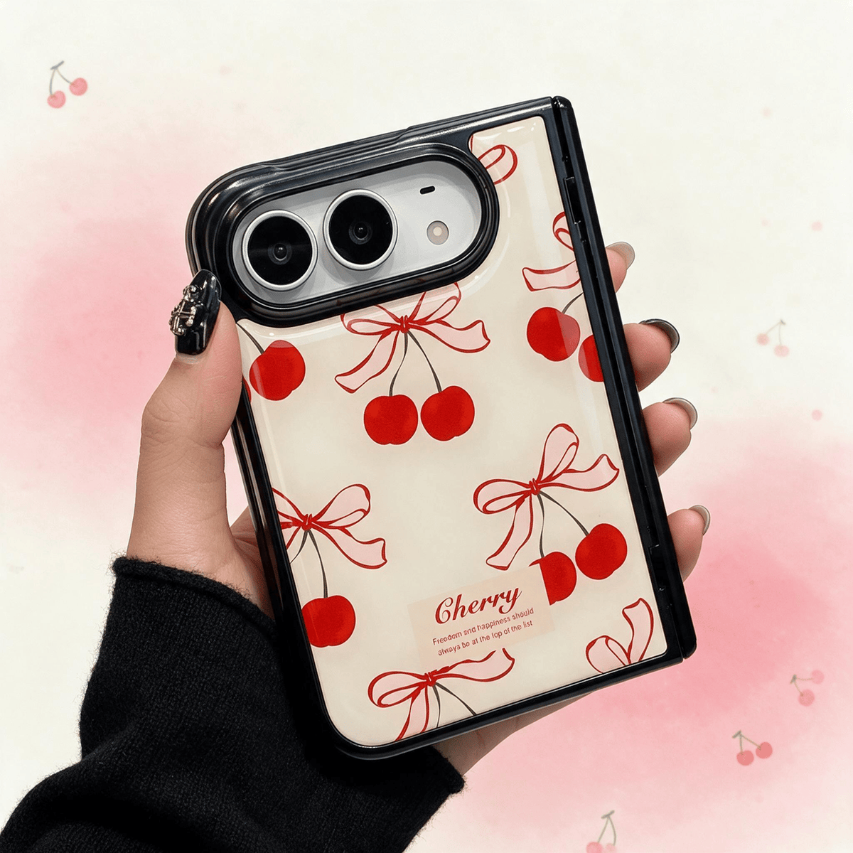 Techypop.com iPhone Case Cherry on Top iPhone Duo Case