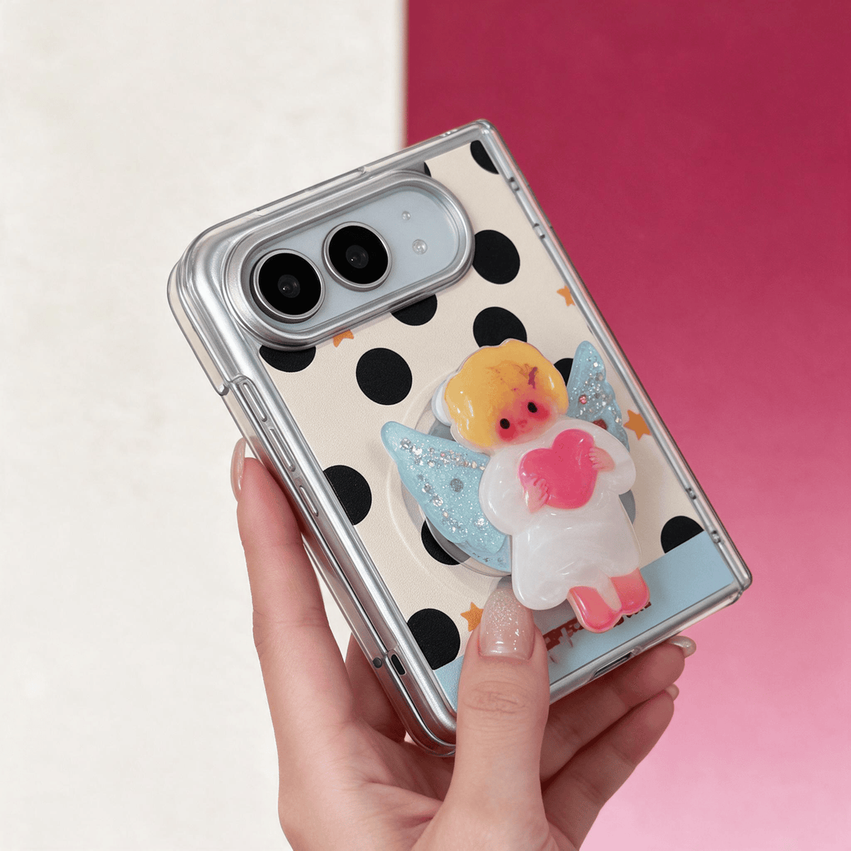 Techypop.com iPhone Case Cupid’s Day Off iPhone Duo Case