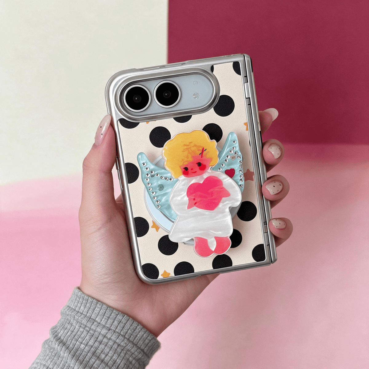 Techypop.com iPhone Case Cupid’s Day Off iPhone Duo Case