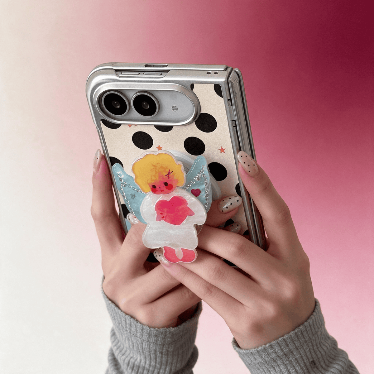 Techypop.com iPhone Case Cupid’s Day Off iPhone Duo Case