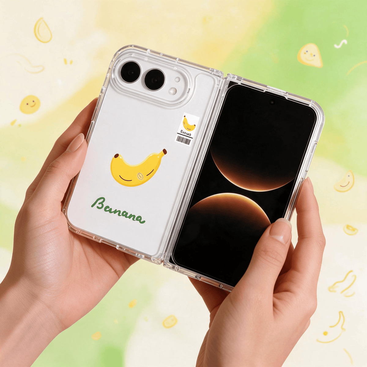 Techypop.com iPhone Case Going Bananas iPhone Duo Case