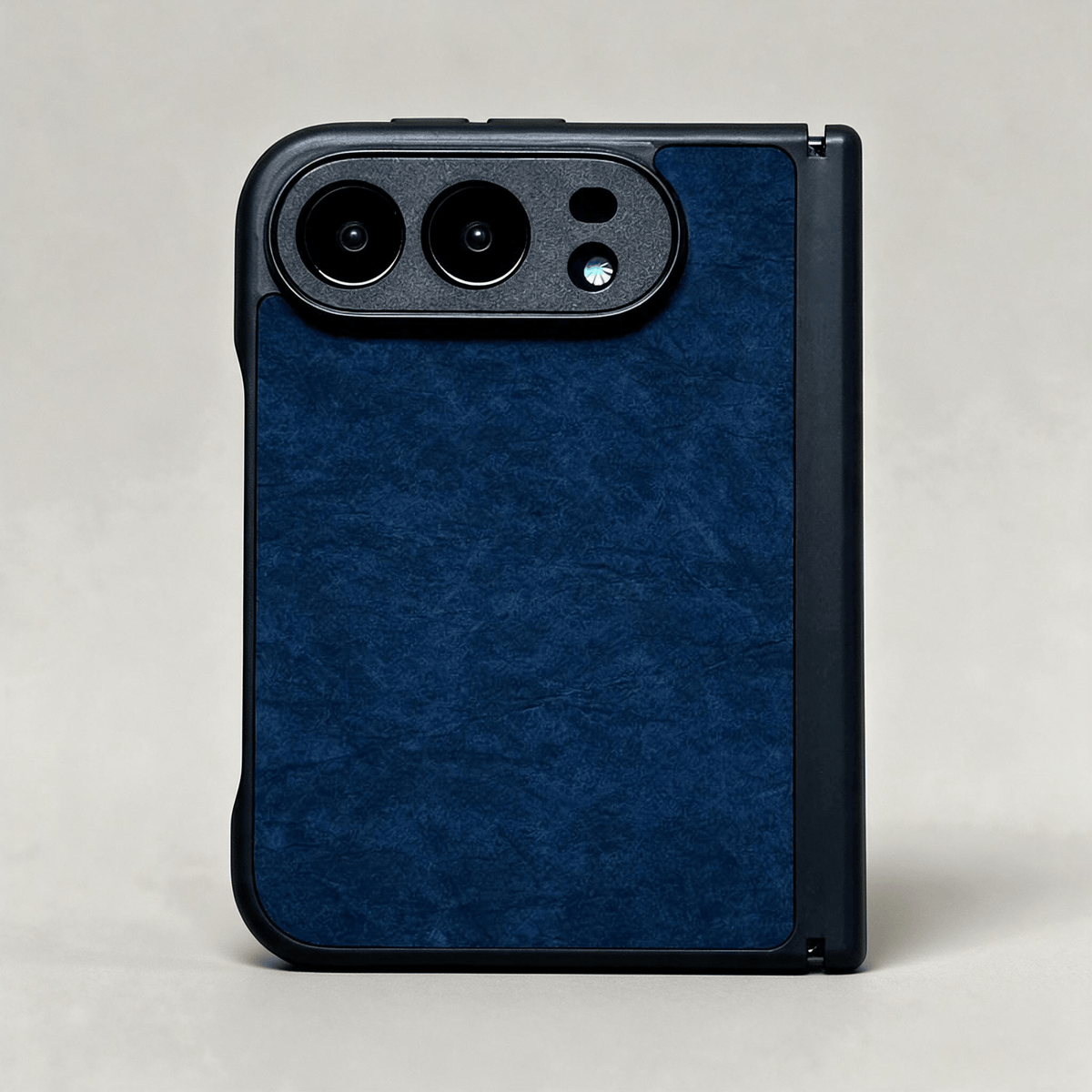 Techypop.com iPhone Case Ink Blue Wax Paper iPhone Duo Case