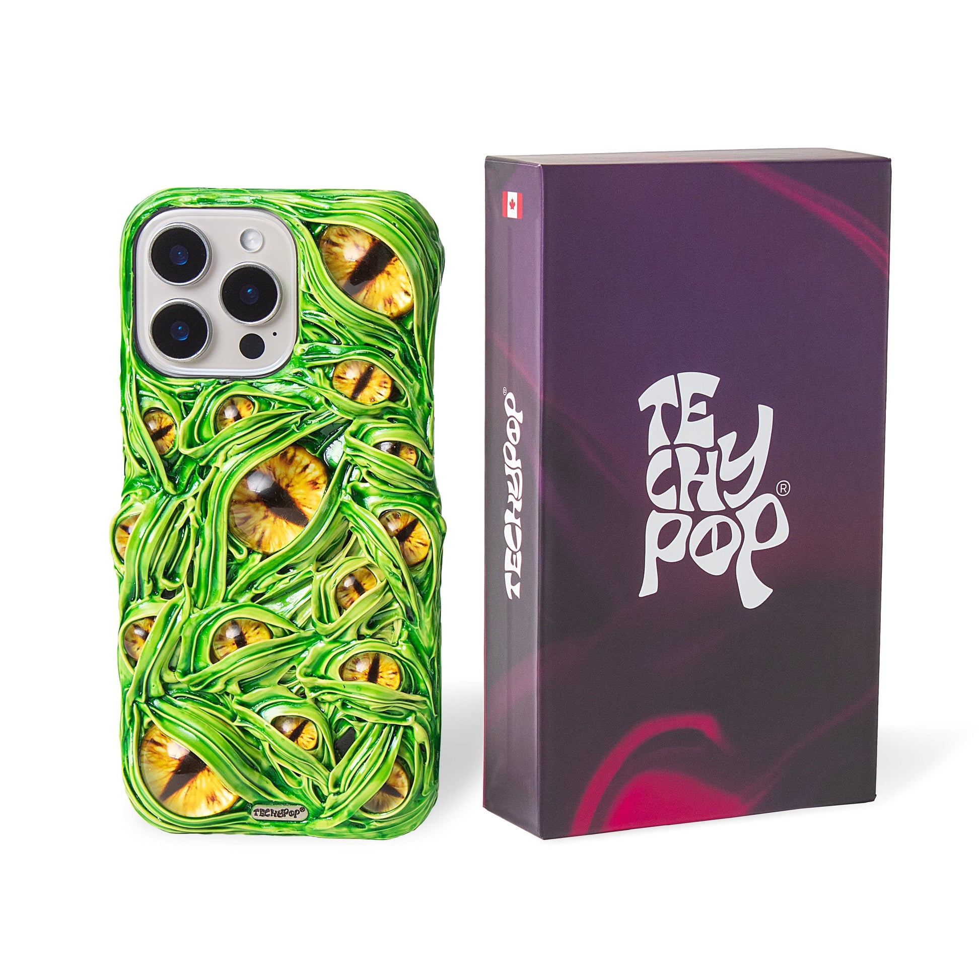 Techypop.com iPhone Case Lime Lagoon Eyes Handmade iPhone Case