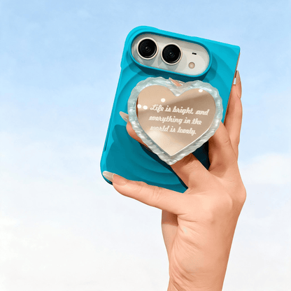 Techypop.com iPhone Case Love Ripple iPhone Duo Case — Lagoon