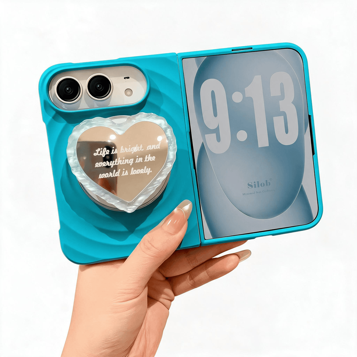 Techypop.com iPhone Case Love Ripple iPhone Duo Case — Lagoon