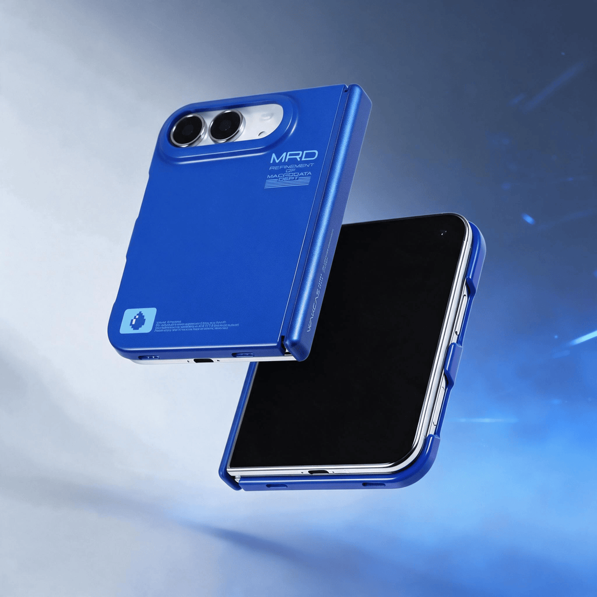 Techypop.com iPhone Case MRD Blue Monday iPhone Duo Case