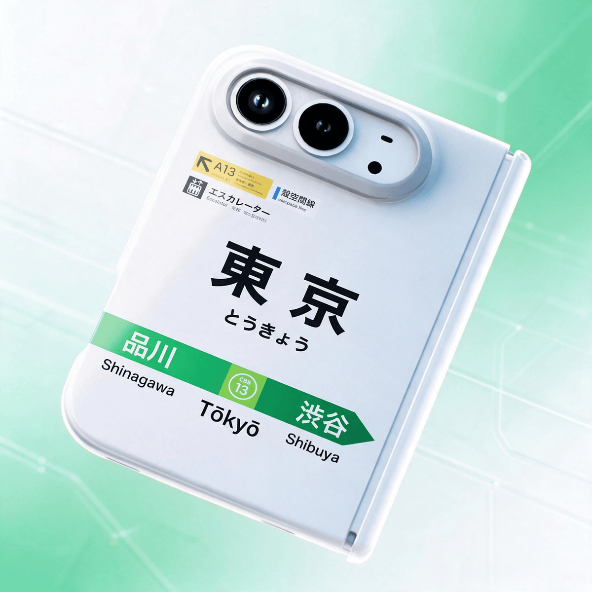 Techypop.com iPhone Case Next Stop Tokyo iPhone Duo Case