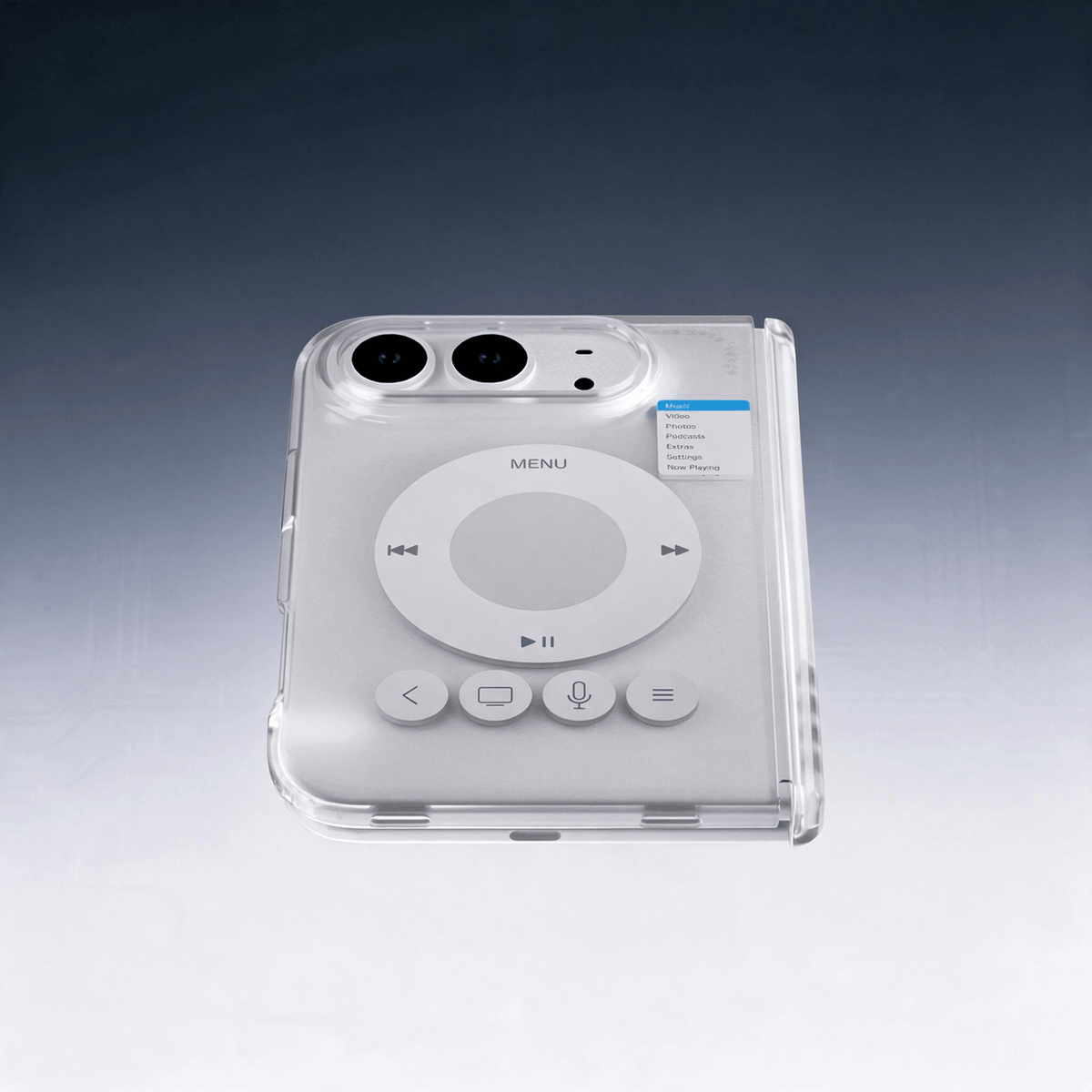 Techypop.com iPhone Case Now Playing iPhone Duo Case