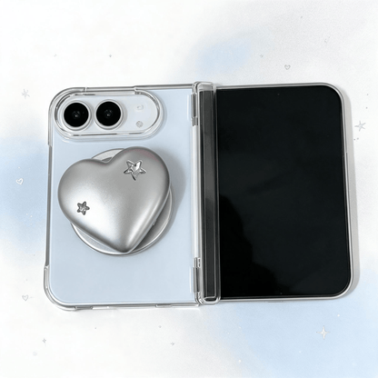 Techypop.com iPhone Case Silver Crush iPhone Duo Case