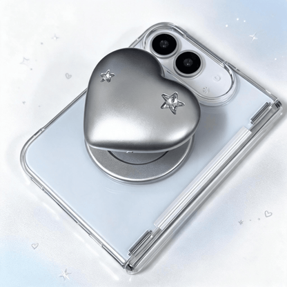 Techypop.com iPhone Case Silver Crush iPhone Duo Case