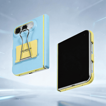 Techypop.com iPhone Case Sky Blue Paper Pusher iPhone Duo Case