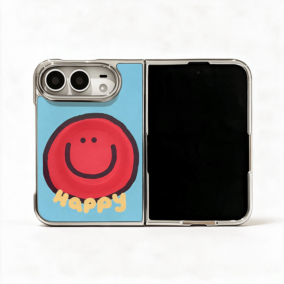 Techypop.com iPhone Case Too Happy iPhone Duo Case