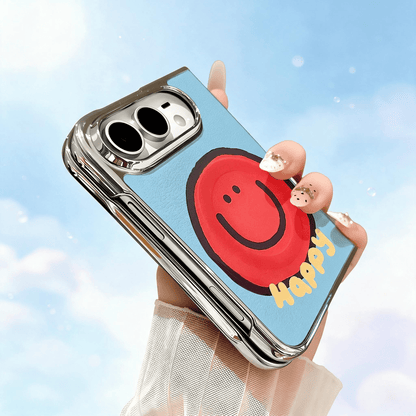 Techypop.com iPhone Case Too Happy iPhone Duo Case