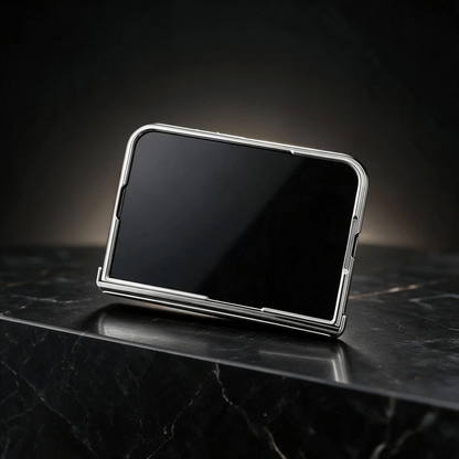 Techypop.com iPhone Case Venom Silver iPhone Duo Case — Snake Embossed