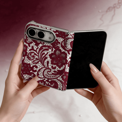 Techypop.com iPhone Case Widow’s Lace iPhone Duo Case