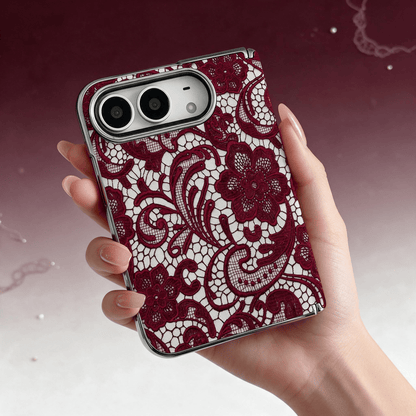 Techypop.com iPhone Case Widow’s Lace iPhone Duo Case