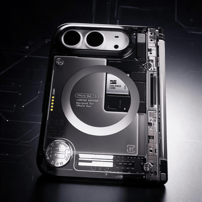 Techypop.com iPhone Case X-Ray Black iPhone Duo Case