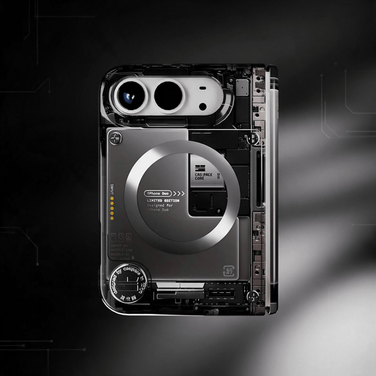 Techypop.com iPhone Case X-Ray Black iPhone Duo Case