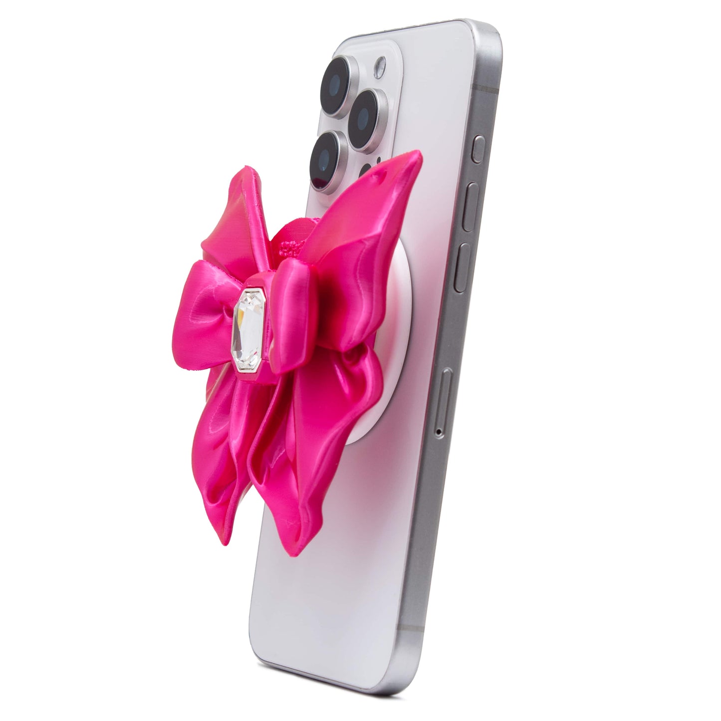 Techypop.com LumiBow™ Magnetic Phone Grip for iPhone – MagSafe Compatible