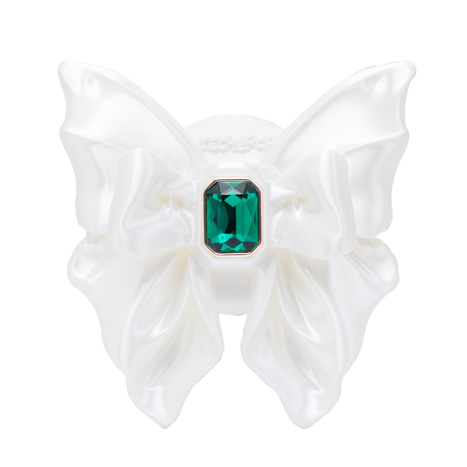 Techypop.com Pearl Glow LumiBow™ Magnetic Phone Grip for iPhone – MagSafe Compatible