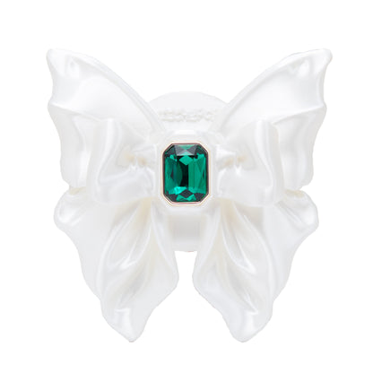 Techypop.com Pearl Glow LumiBow™ Magnetic Phone Grip for iPhone – MagSafe Compatible