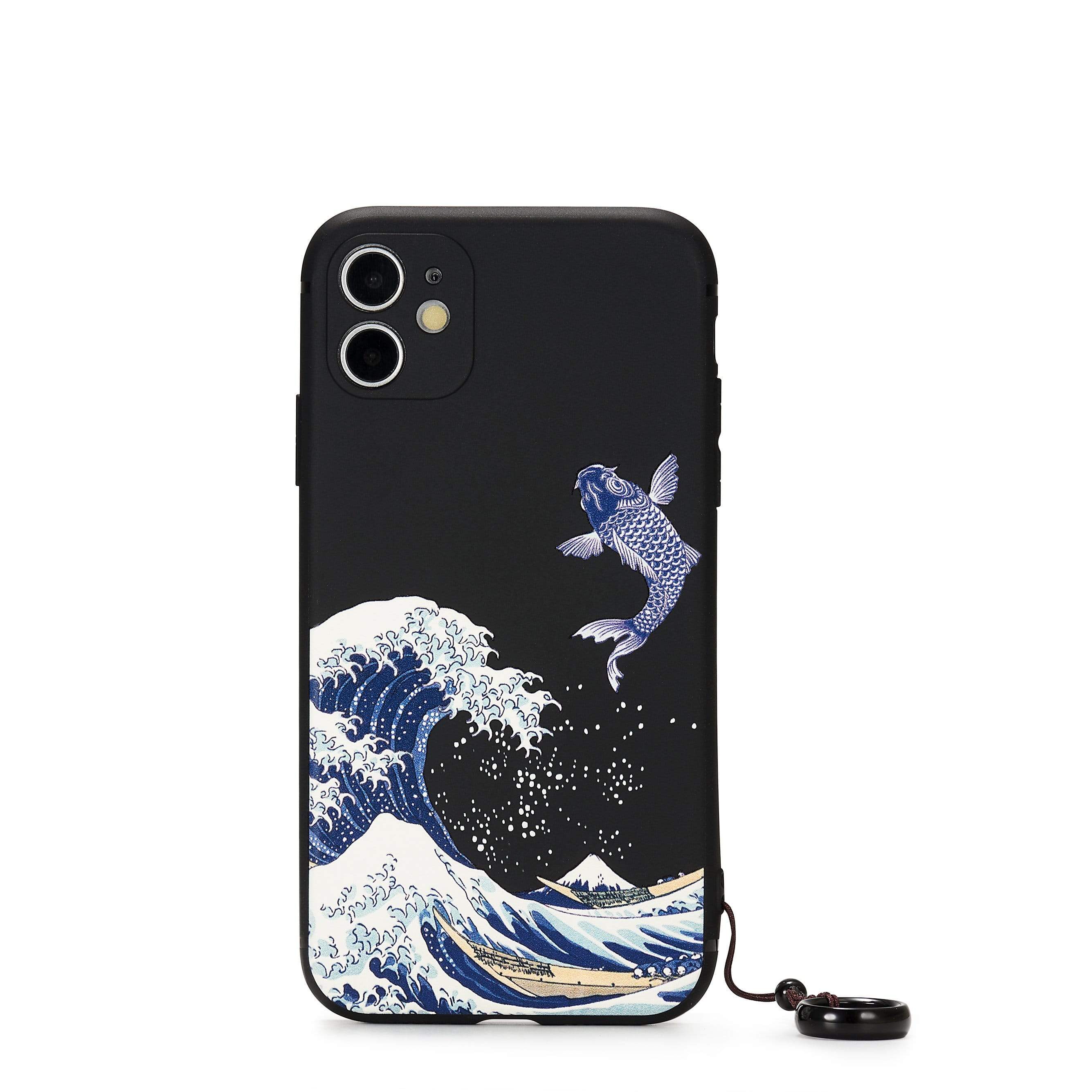 The Great Wave Off Kanagawa Ukiyo-e Designer iPhone Case For All iPhone  Models