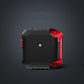 Techypop.com AirPods Case Airpods 1 & 2 / Black+Red Military Grade Shockproof Protective Case For Apple 1 & 2 & Pro