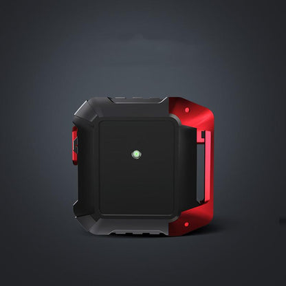 Techypop.com AirPods Case Airpods 1 & 2 / Black+Red Military Grade Shockproof Protective Case For Apple 1 & 2 & Pro