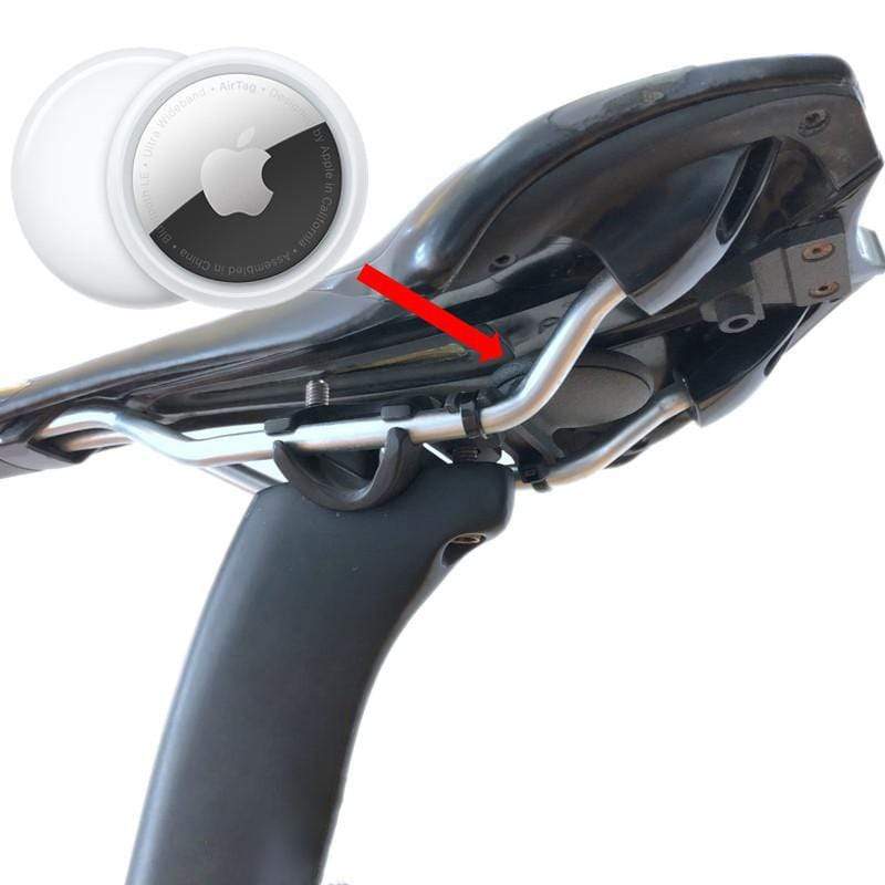 Techypop.com AirTag Case Best Bicycle/Bike Strap AirTag Mount Case - Anti Theft