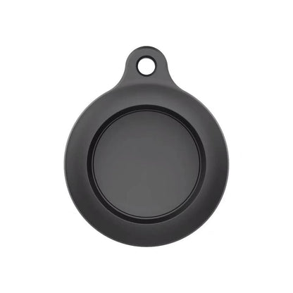 Techypop.com AirTag Case Black Soft Silicone Designer AirTag Case