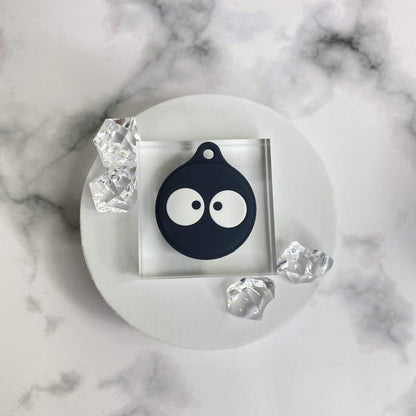 Techypop.com AirTag Case Fairydust Susuwatari Silicone Designer AirTag Case
