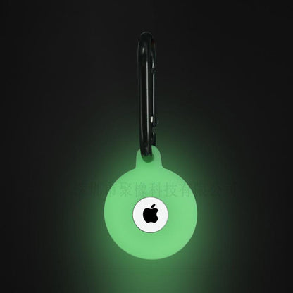 Techypop.com AirTag Case Glow in Dark Soft Silicone Designer AirTag Case