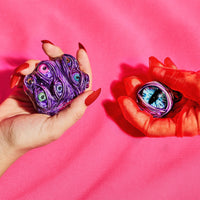Purple Venom Handmade AirTag Case