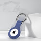 Techypop.com AirTag Case Soft Silicone Designer AirTag Case with Key Ring