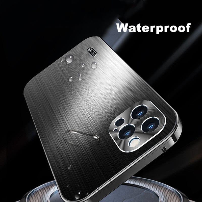 Techypop.com iPhone Case Light Weight Finish Aluminium Alloy Military Grade Shockproof Waterproof iPhone 13 12 Pro Max Case