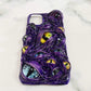Techypop.com iPhone Case Luminous Purple Venom Cat Eyes Handmade Designer iPhone Case For All iPhone Models